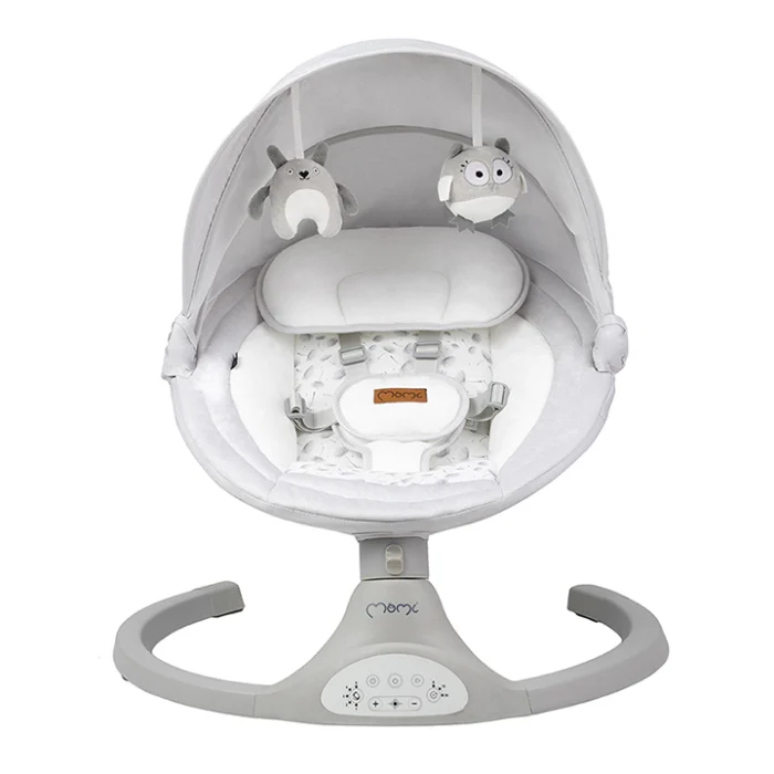 Balansoar electric MoMi Lami, Gri [6]