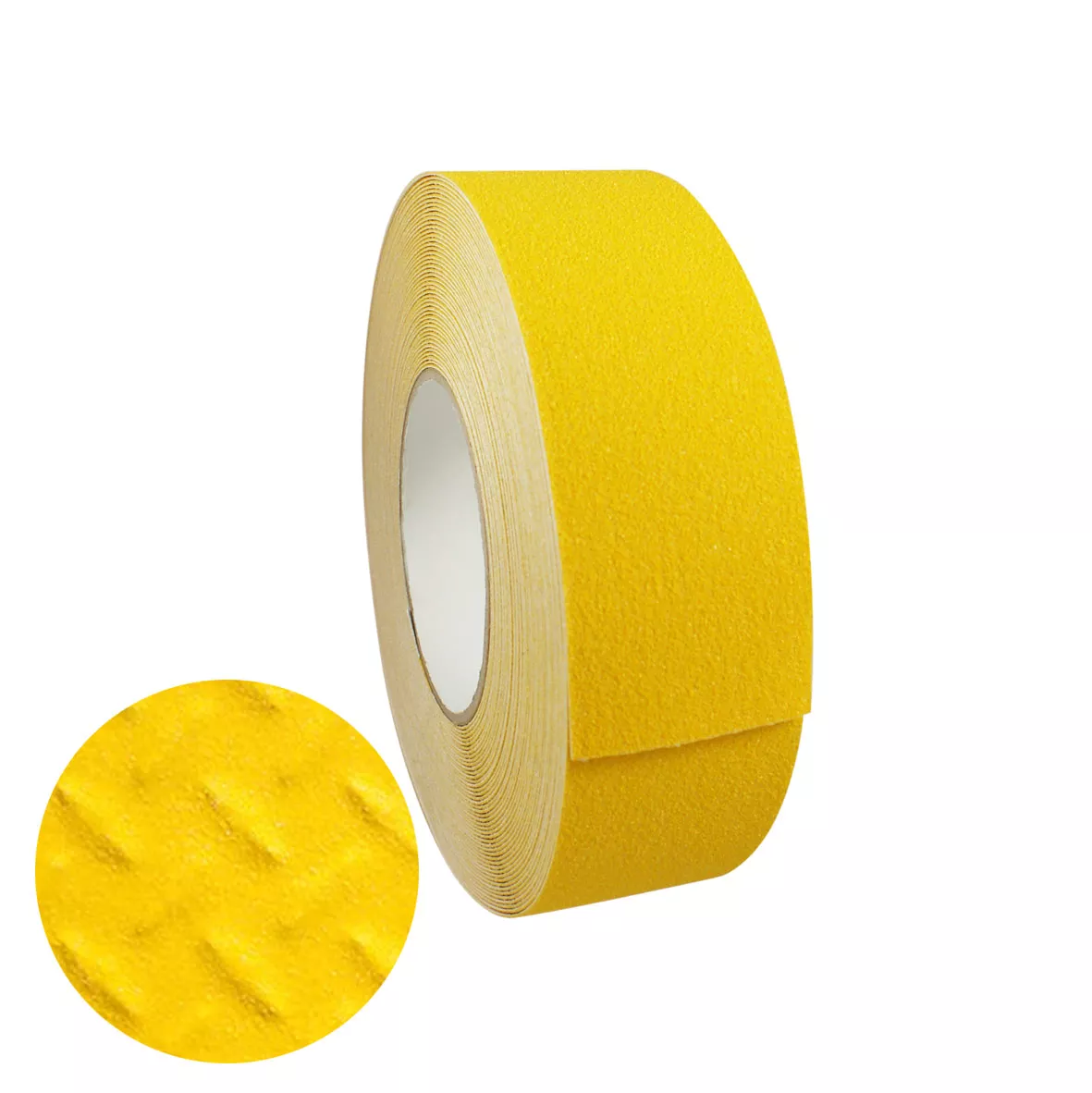 Banda adeziva antiderapare, din granule abrazive, galbena [6]