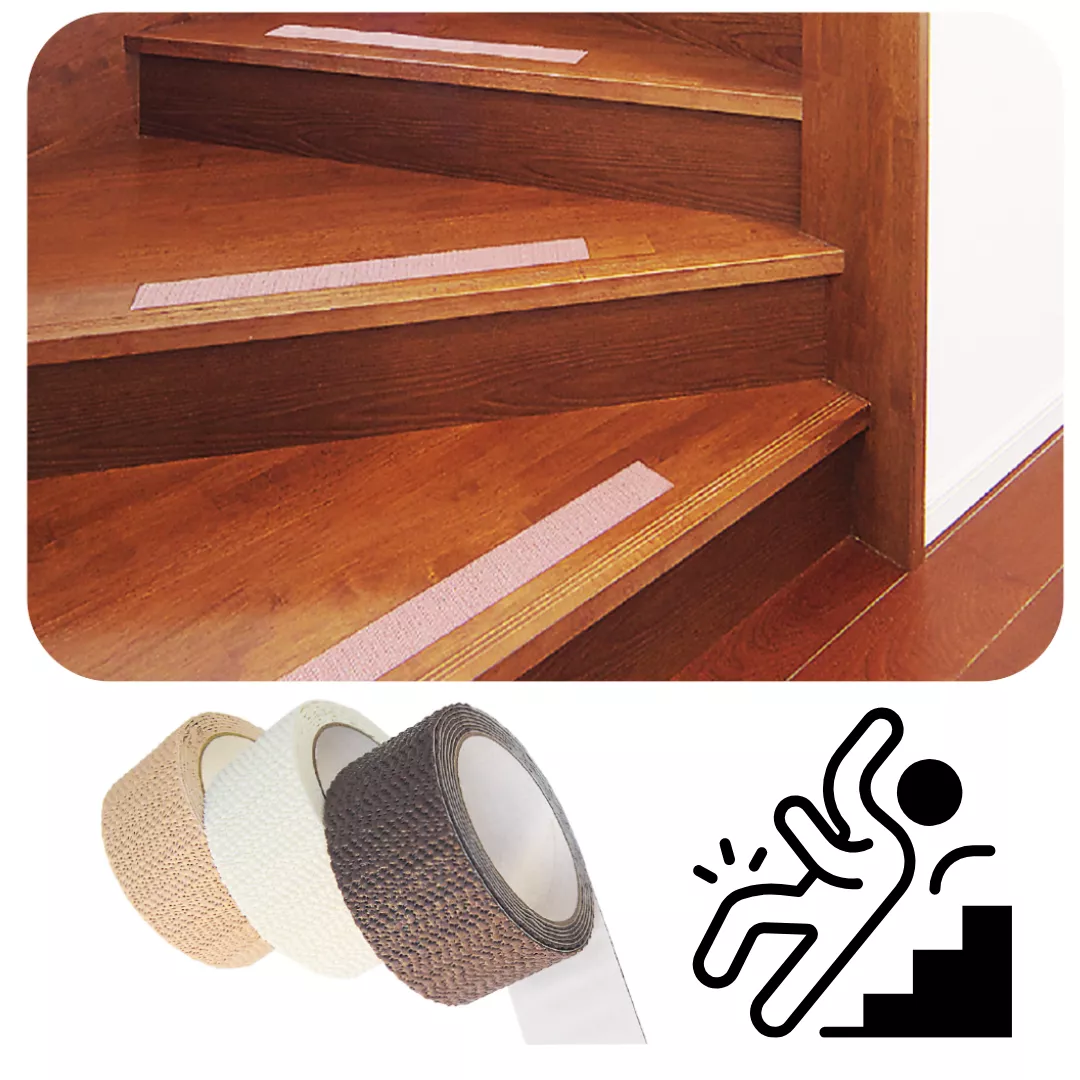 Banda adeziva antiderapare, din PVC, pentru interior, 2m [7]