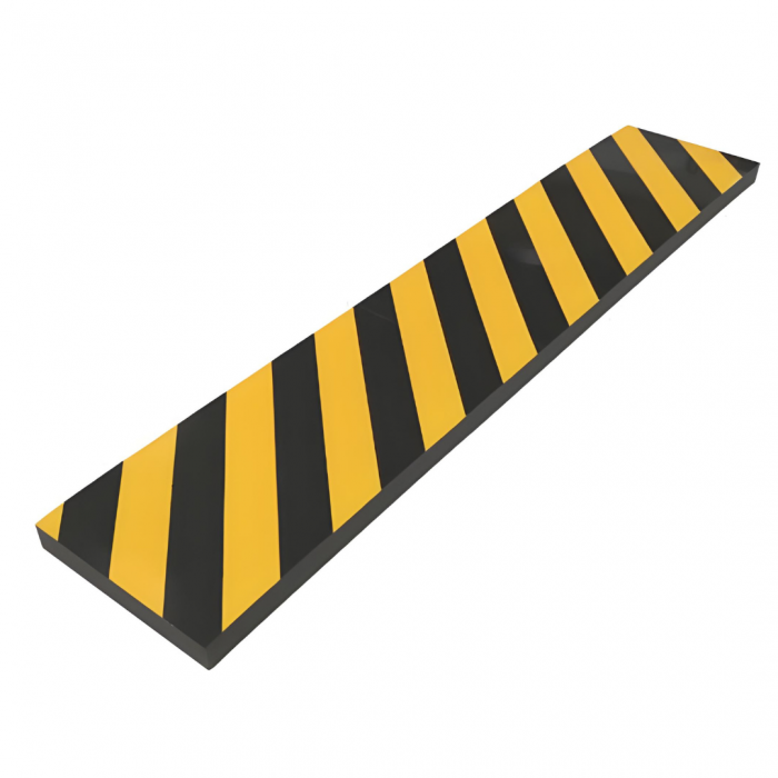 Banda autoadeziva burete, din spuma, pentru etansare, 1m, negru/galben [12]