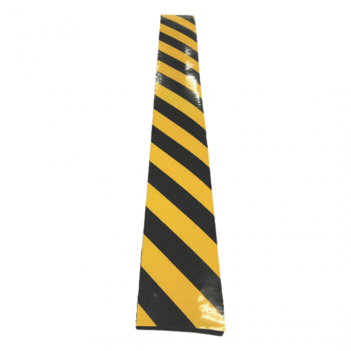 Banda autoadeziva burete, din spuma, pentru etansare, 1m, negru/galben [11]