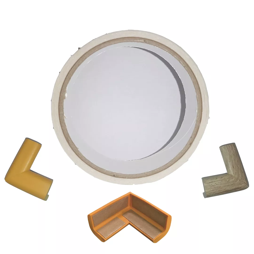 Banda dublu adeziva, din adeziv acrilic, pentru uz interior, 20mm*5m, transparenta [5]