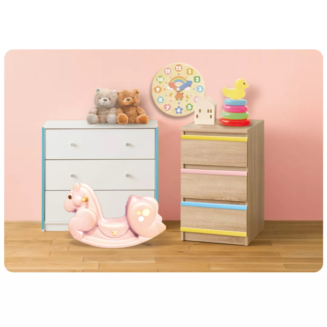 Banda protectie colturi mobilier, galben lamaie [11]