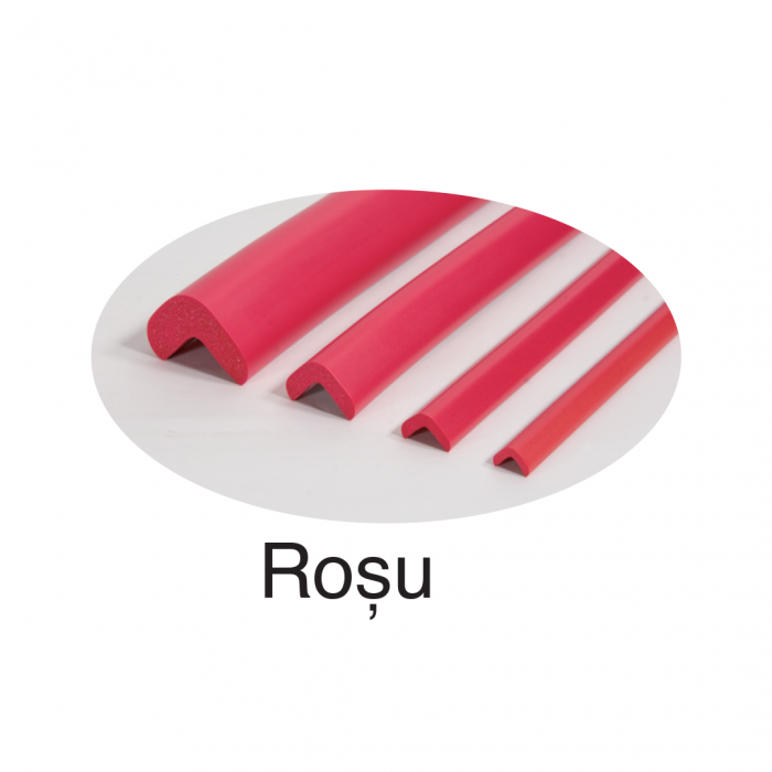 Bandă Protecție Muchii din Spumă pentru Uz Industrial - Roșu, 90cm | Car Boy Safety [5]