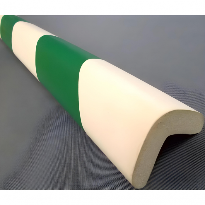 Banda Protectie Muchii Spuma 90 cm Alb-Verde [10]