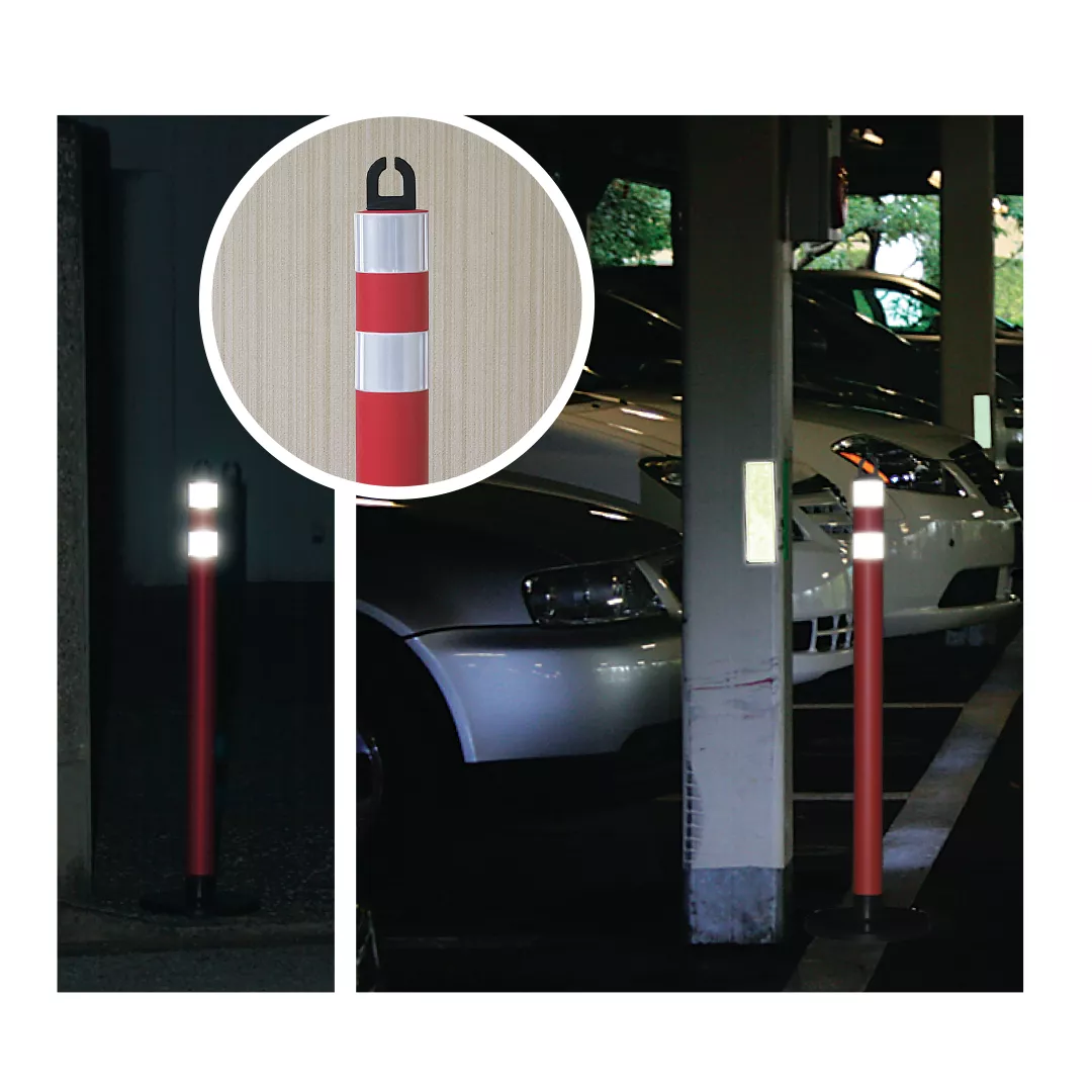 Banda reflectorizanta, din adeziv poliacrilic, autoadeziva, 50x190mm [4]