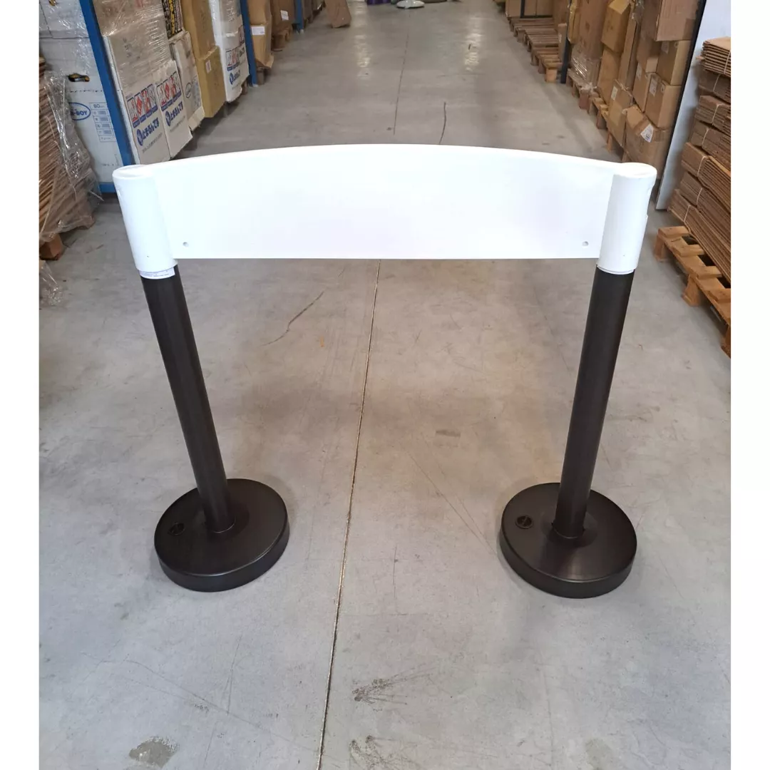 Bariera pentru stalpi de delimitare, din plastic, 860mm [6]