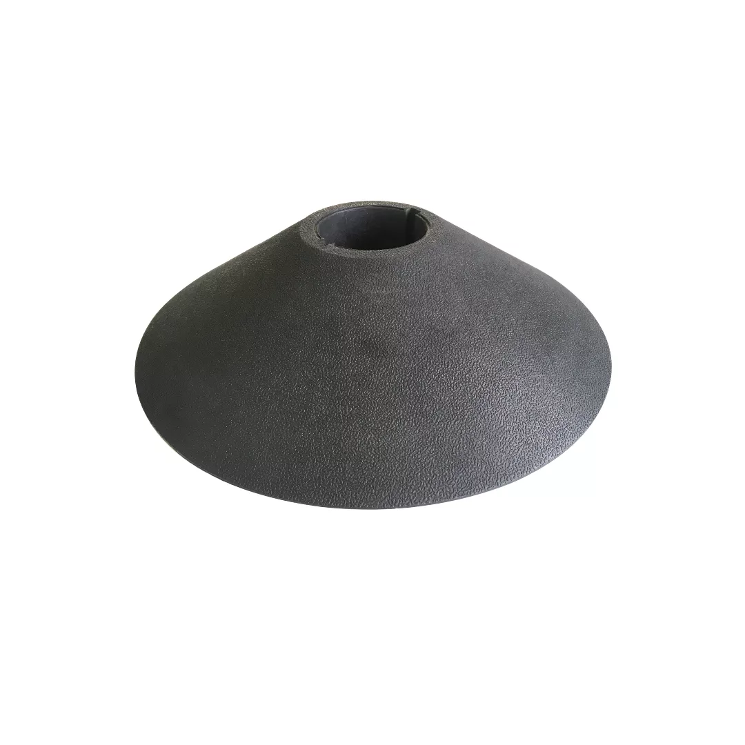 Baza din cauciuc pentru stalpi delimitare, 300mm, neagra [3]