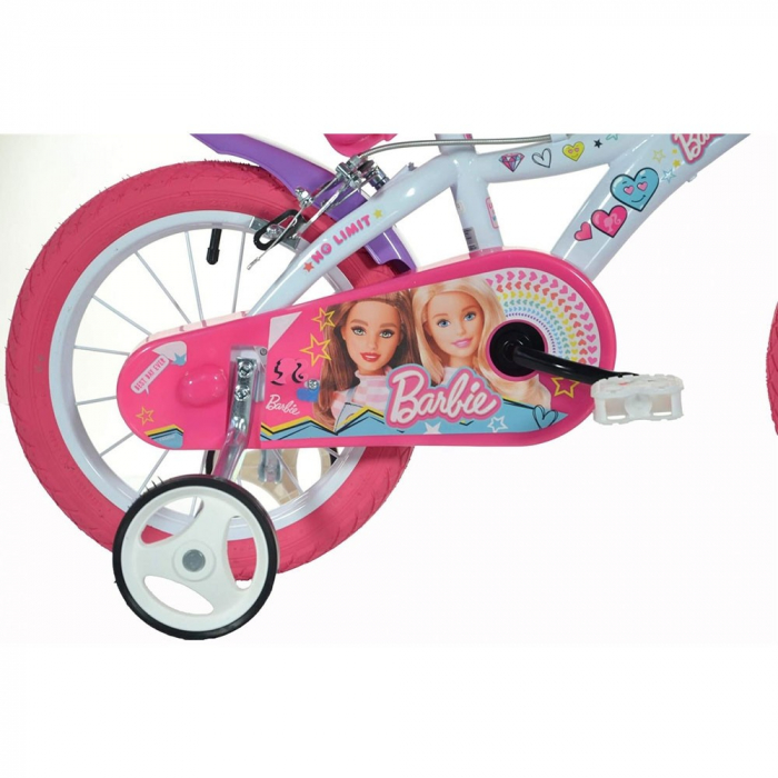 Bicicleta copii 4-7 ani,  Dino Bikes 14" Barbie [5]