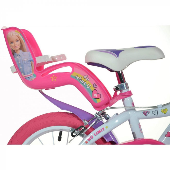 Bicicleta copii 4-7 ani,  Dino Bikes 14" Barbie [4]