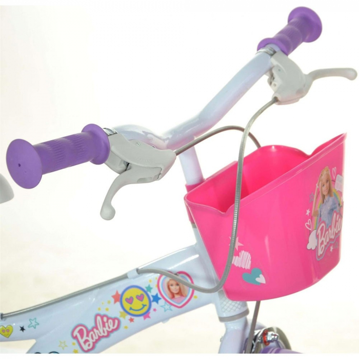 Bicicleta copii 4-7 ani,  Dino Bikes 14" Barbie [8]