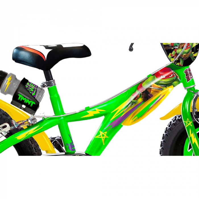 Bicicleta copii 6-8 ani, Dino Bikes 16" Testoasele Ninja [4]