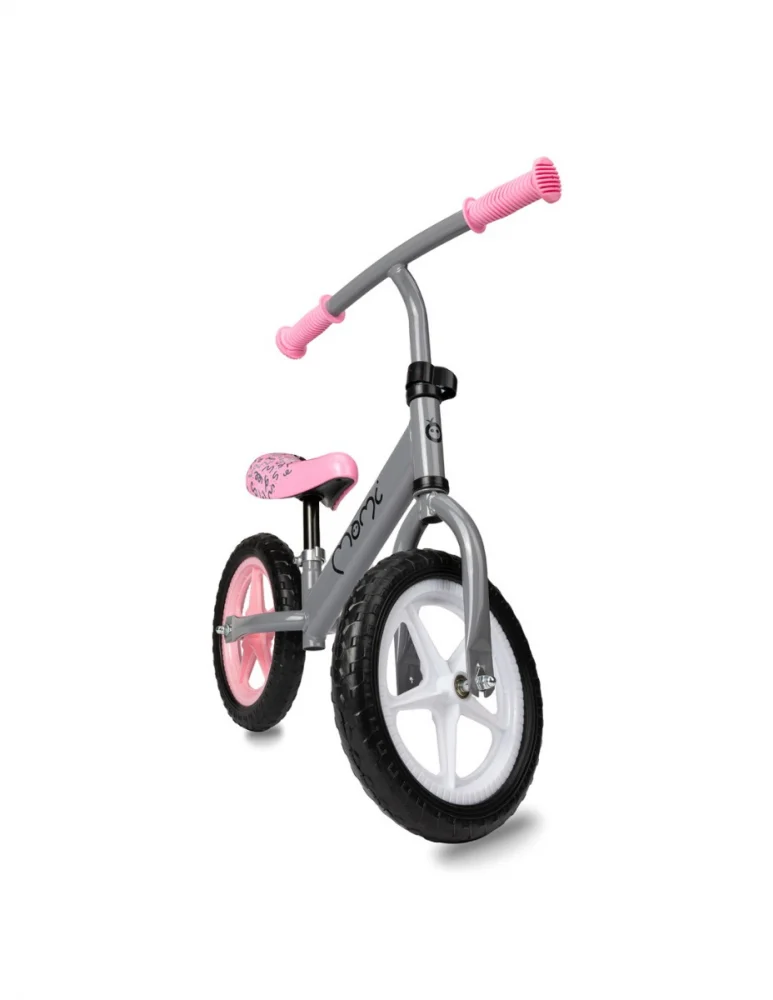 Bicicleta fara pedale, copii 3 ani+, Momi Fleet -Gri [5]