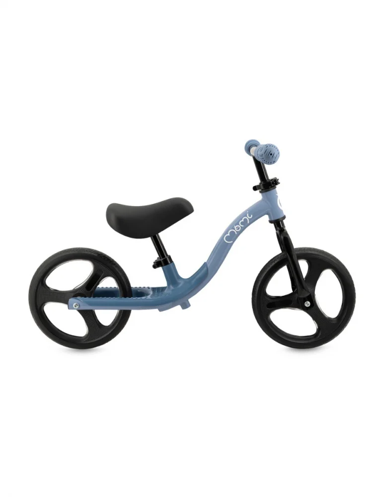 Bicicleta fara pedale cu roti led, pentru copii, 2 ani+, Momi Isoka - Albastra [2]