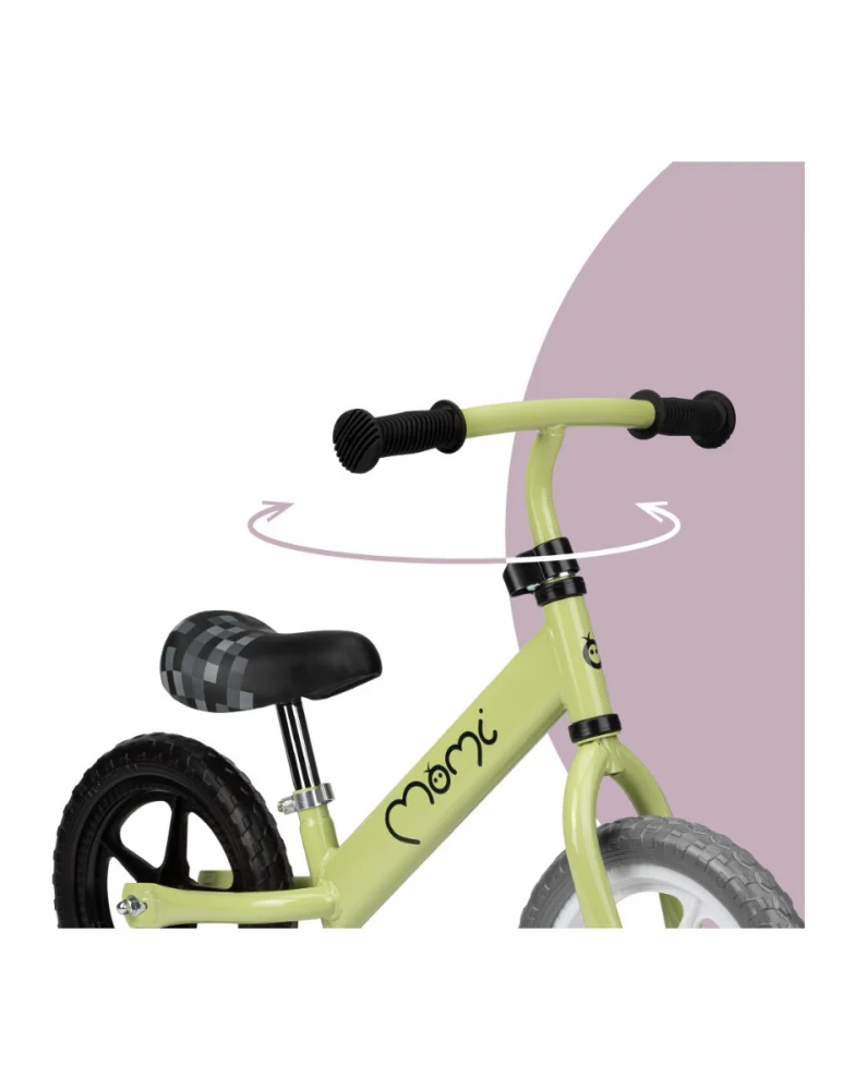 Bicicleta fara pedale, pentru copii, 3 ani+,  Momi Fleet - Verde [4]
