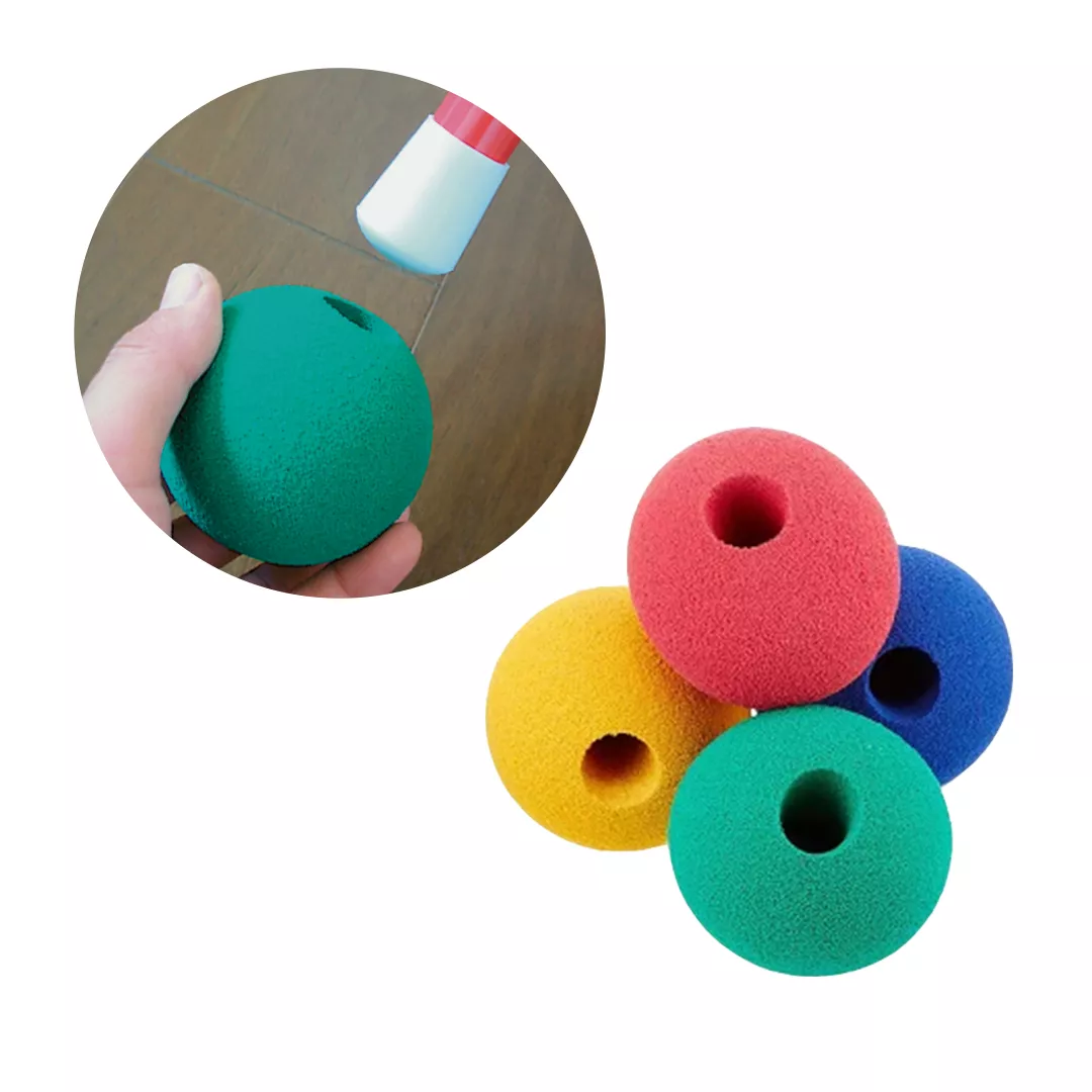 Bile protecție picioare scăunele, din spuma, 4 buc, multicolor [5]