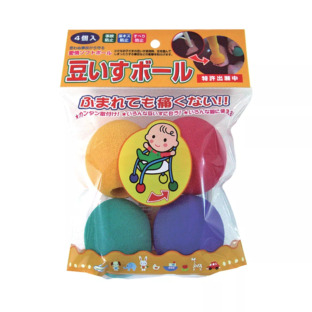 Bile protecție picioare scăunele, din spuma, 4 buc, multicolor [4]
