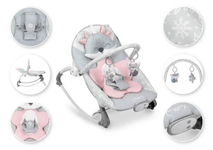 Bouncer MoMi Luis Pink, 0Luni+ [6]