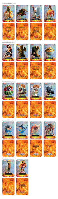 Carti de joc Italian Brainrot Lamincard set 5 buc [5]