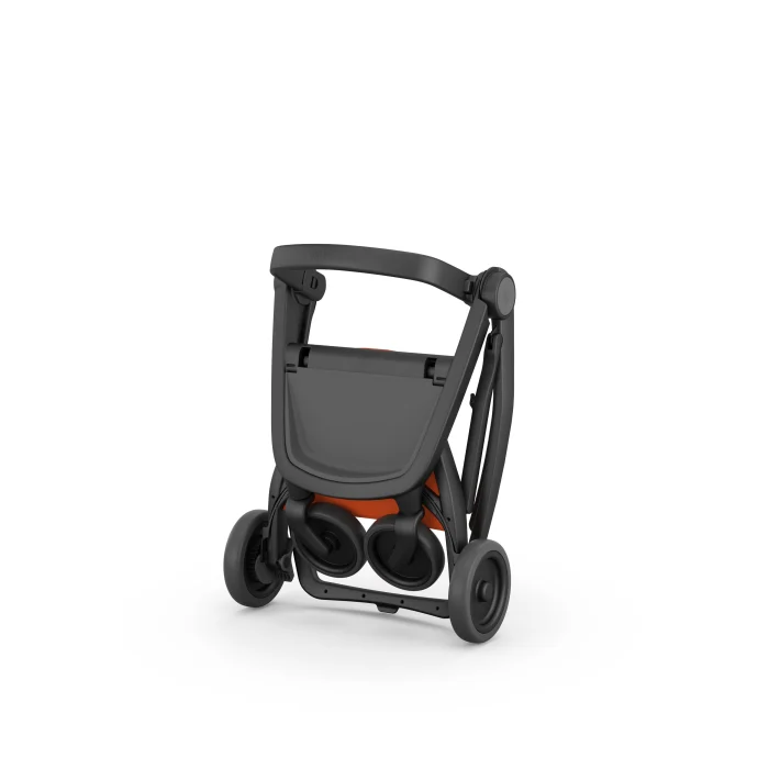 Carucior 2 in 1, Greentom, 100% Ecologic, Black Orange [5]