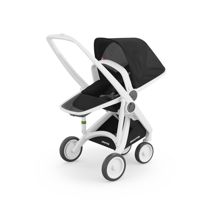 Carucior 2 In 1, Greentom, 100% Ecologic, Negru [3]