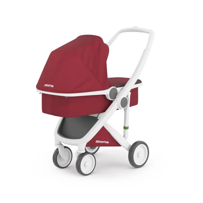 Carucior 2 In 1, Greentom, 100% Ecologic, Visiniu [4]