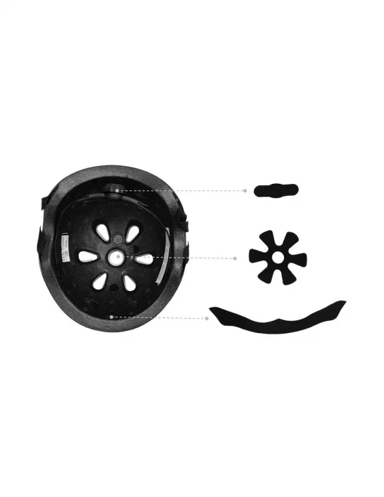 Casca bicicleta copii, Momi - Negru Mat [5]