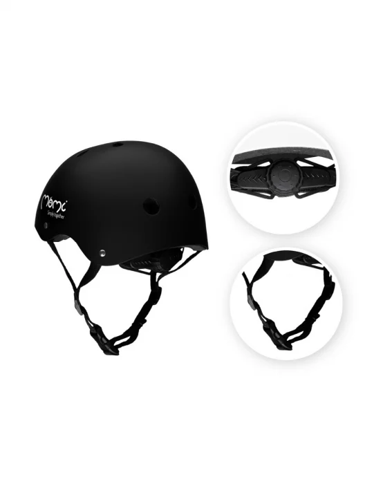 Casca bicicleta copii, Momi - Negru Mat [3]