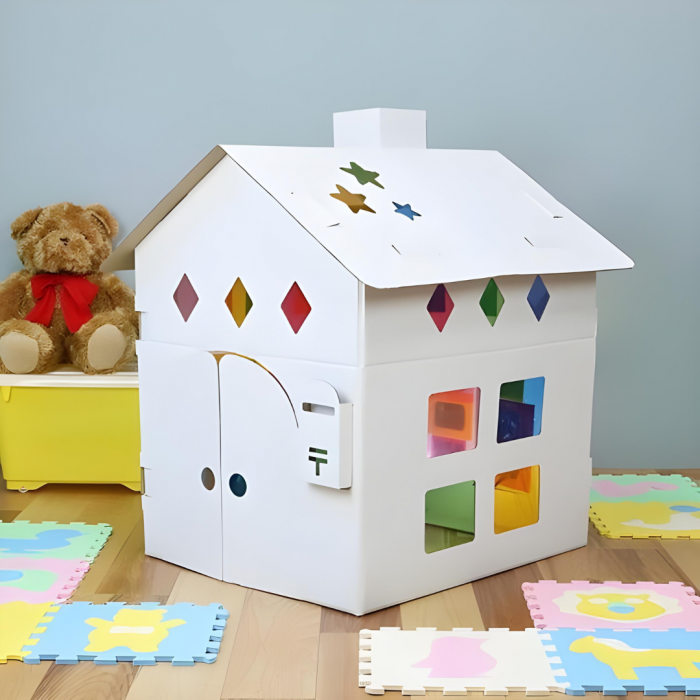 Căsuță pentru copii de colorat – joc creativ cu accesorii [5]