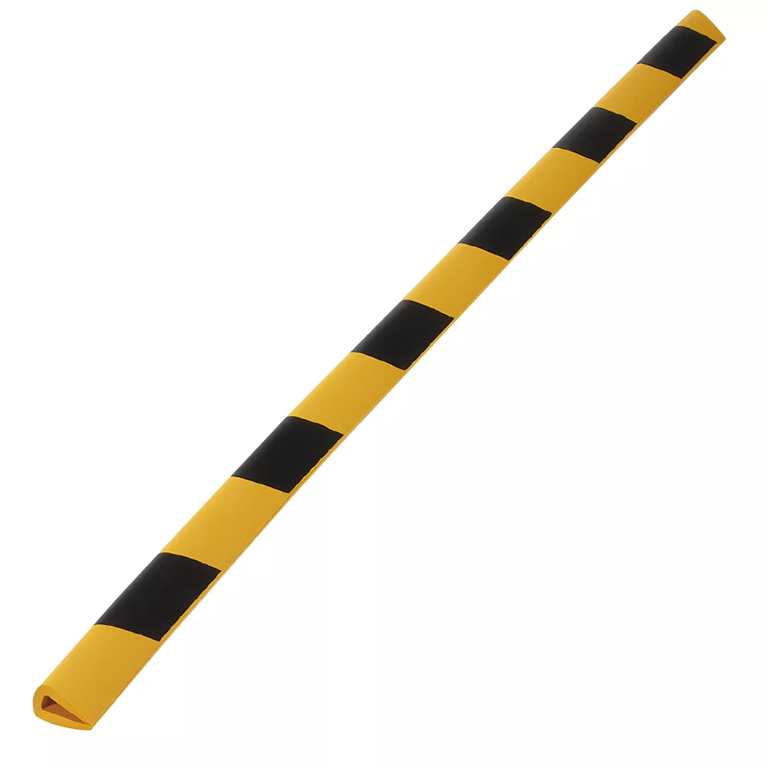 Cheder cauciuc, uz universal, negru-galben, 90cm [4]