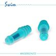 Dopuri de urechi pentru inot, impiedica patrunderea apei in urechi la copii, 1 an+, reutilizabile, hipoalergenice, albastre, SANOHRA Swim Kids [2]