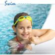 Dopuri de urechi pentru inot, impiedica patrunderea apei in urechi la copii, 1 an+, reutilizabile, hipoalergenice, albastre, SANOHRA Swim Kids [4]