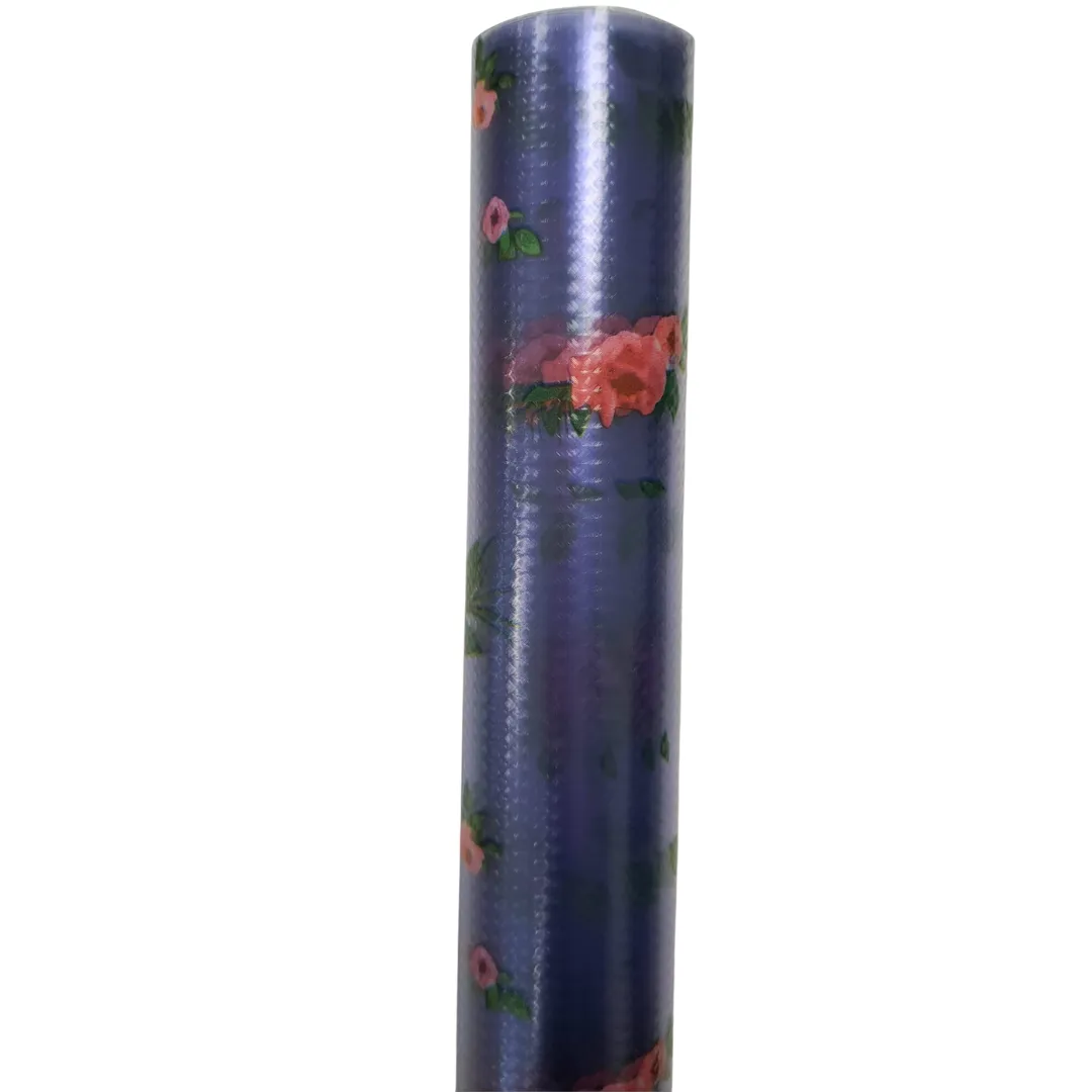 Folie antialunecare sertare, din EVA, model floral, 1.5m [4]