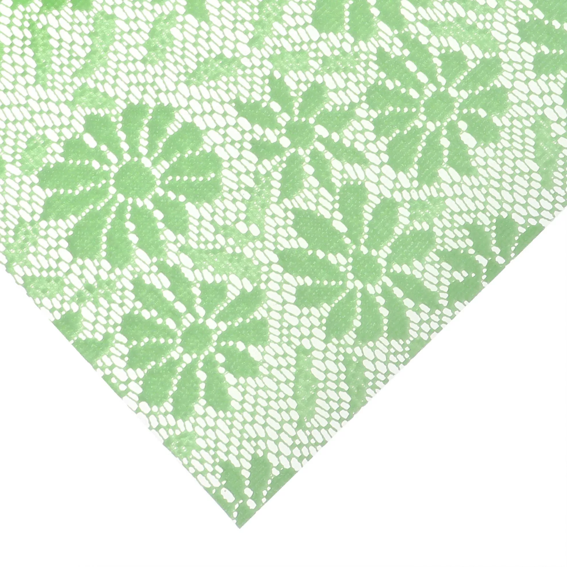 Folie antiderapanta, din PVC, uz universal, cu model floral, 1.25m, verde [6]