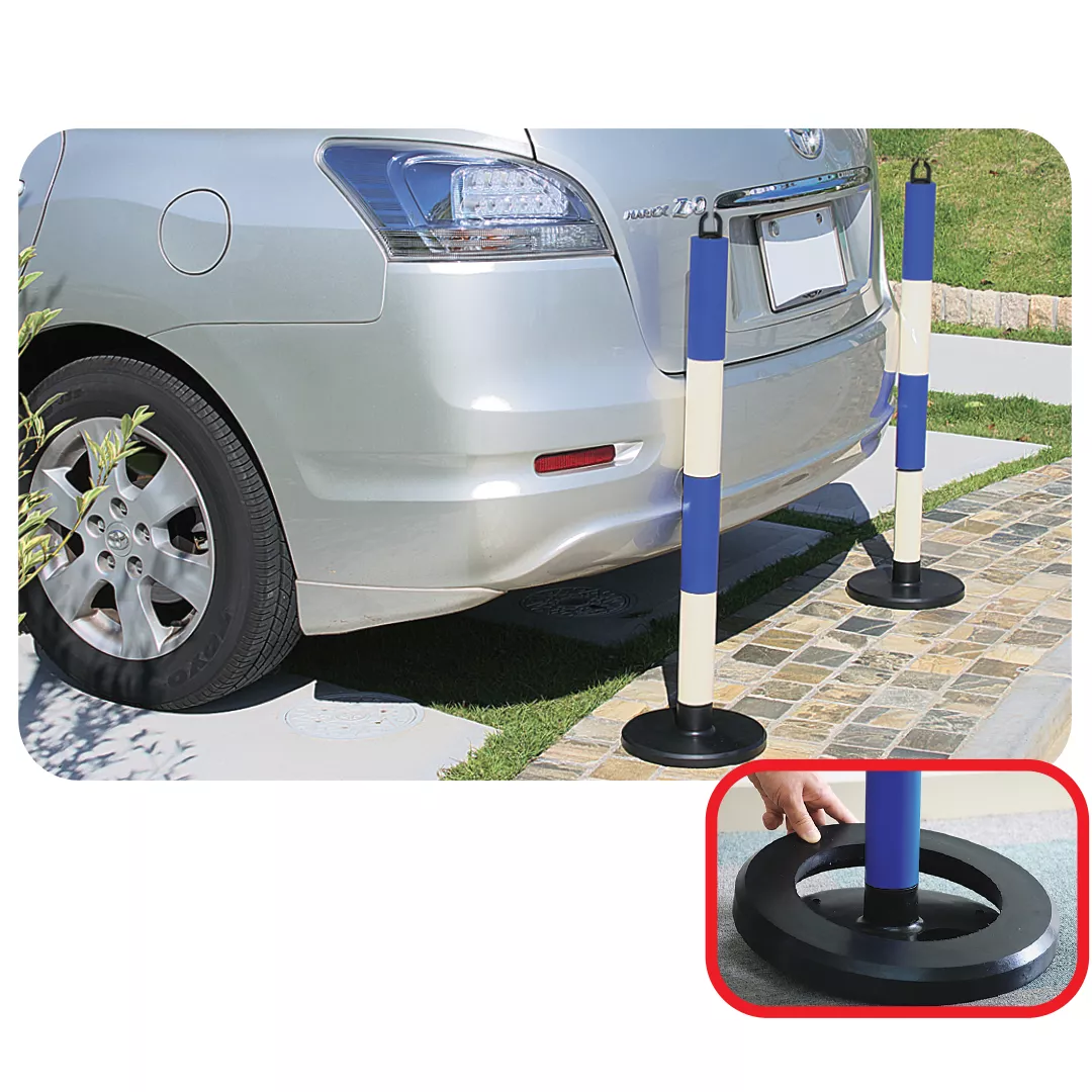 Greutate pentru baza stalpilor de delimitare, de cauciuc, 360x39mm [3]
