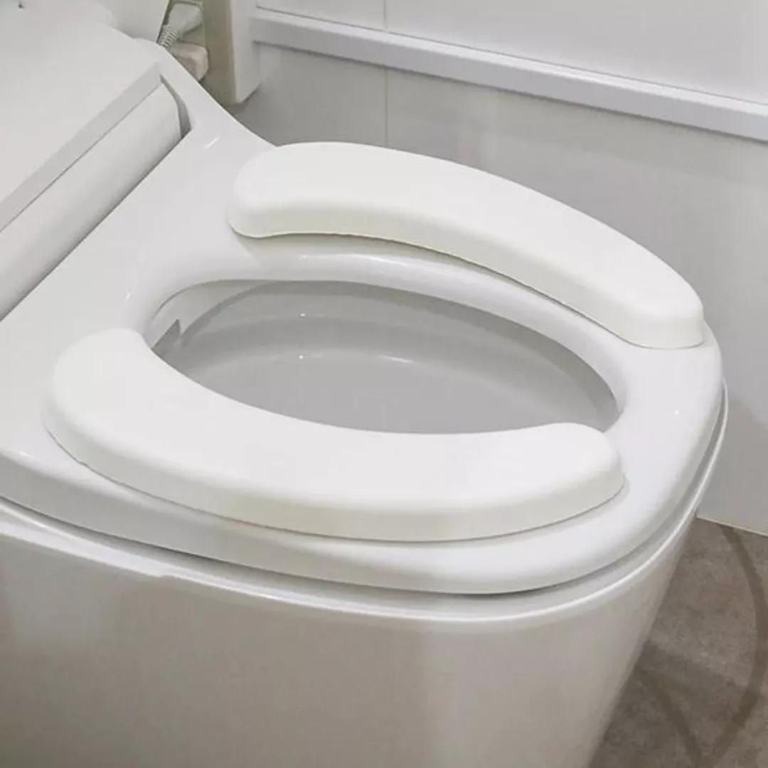 Husa capac WC, din spuma, moale, Maro [7]