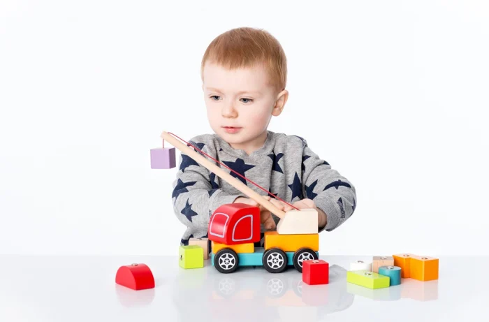 Jucarie Din Lemn Cubika Macara Magnetica, 3 ani+ [6]