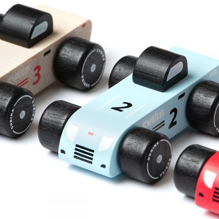Jucarie din lemn, Cubika, Racing Cars, 18 luni + [5]