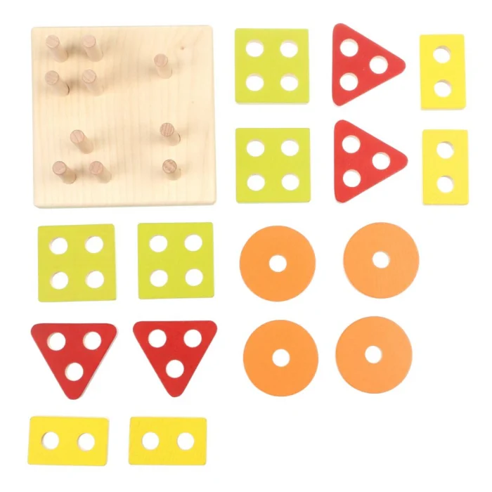 Jucarie din lemn, Cubika, Sortator Forme Geometrice , 3 ani+ [2]