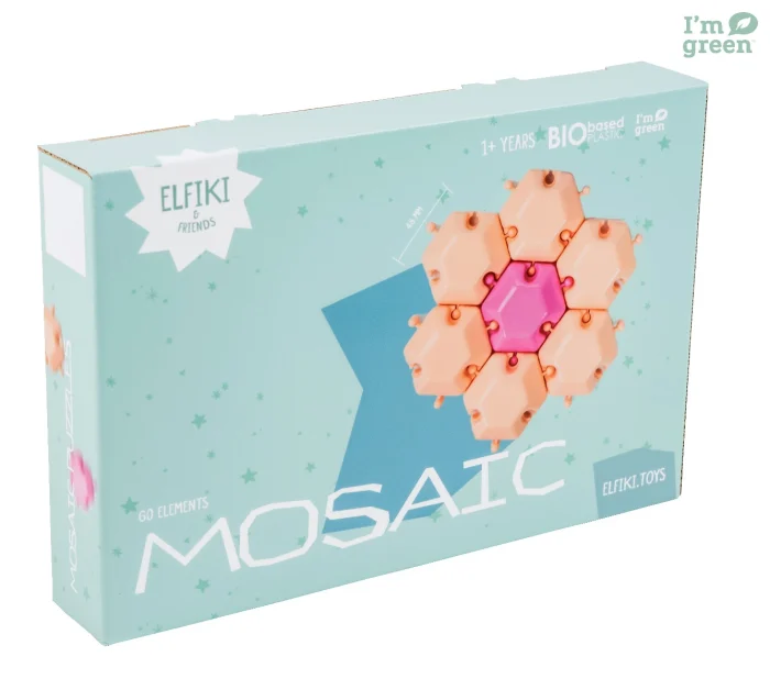 Jucarie ELFIKI, Mozaic, 12 luni + [2]