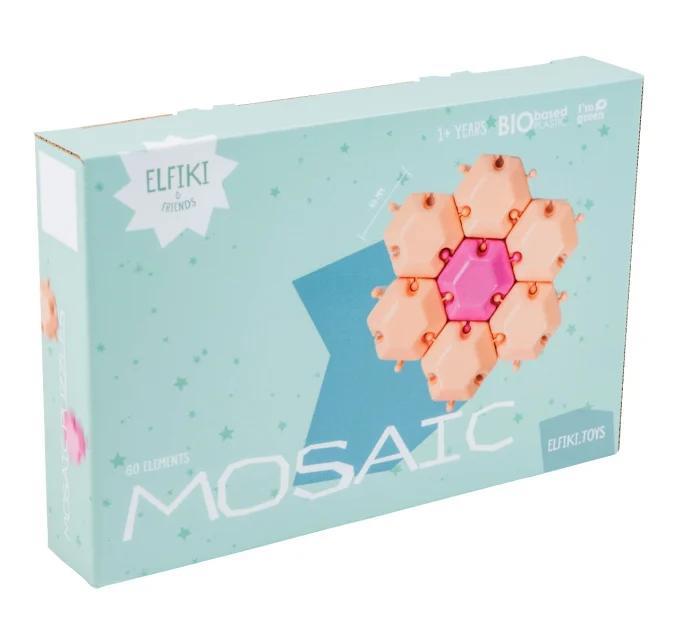 Jucarie ELFIKI, Mozaic, 12 luni + [3]