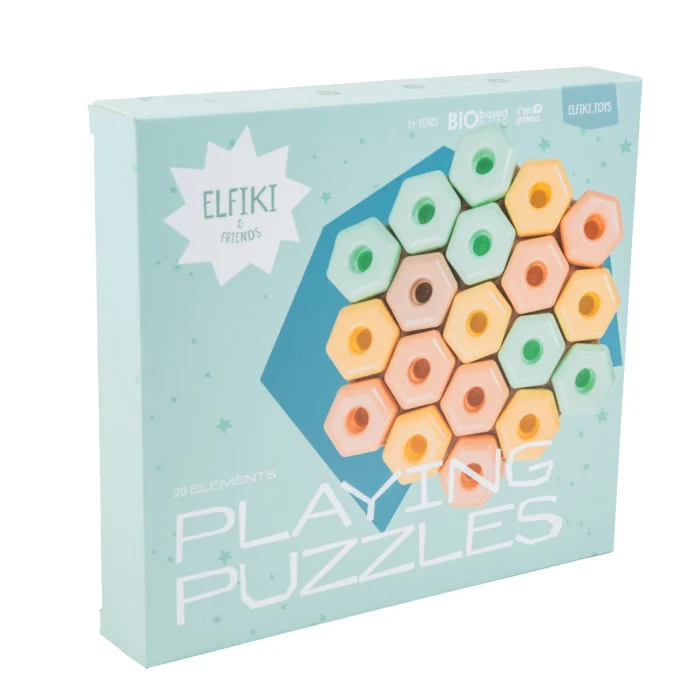 Jucarie ELFIKI, Sa facem puzzle-ul, 12 luni + [2]