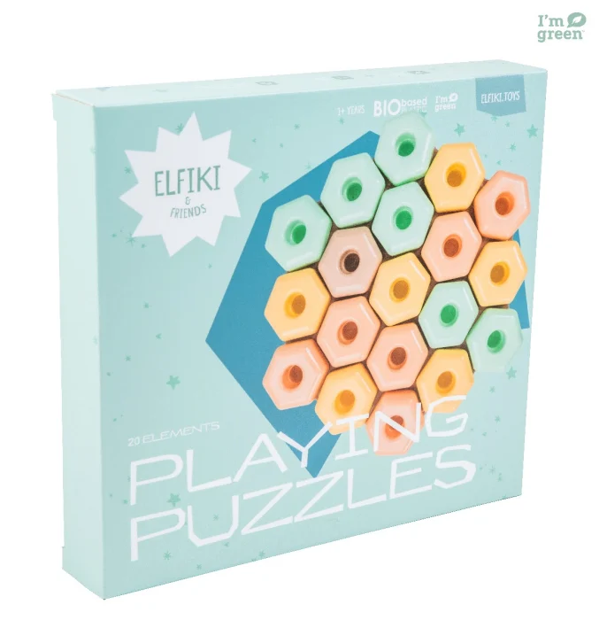 Jucarie ELFIKI, Sa facem puzzle-ul, 12 luni + [3]
