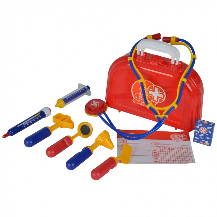 Jucărie de rol, set de medic, cu accesorii, copii 3 ani+, Simba [2]