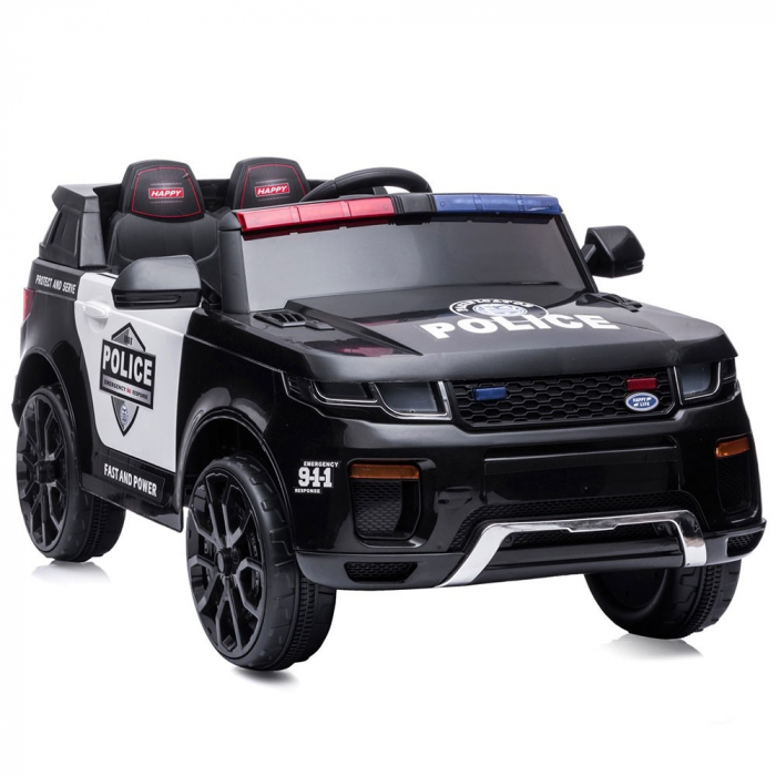 Masina de politie electrica, copii 3 ani+, Chipolino Police SUV [4]