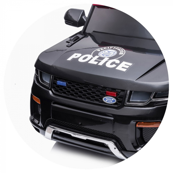 Masina de politie electrica, copii 3 ani+, Chipolino Police SUV [6]