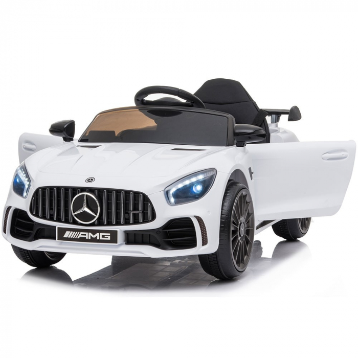 Masinuta electrica copii 3 ani+, alba, Mercedes Benz AMG [8]