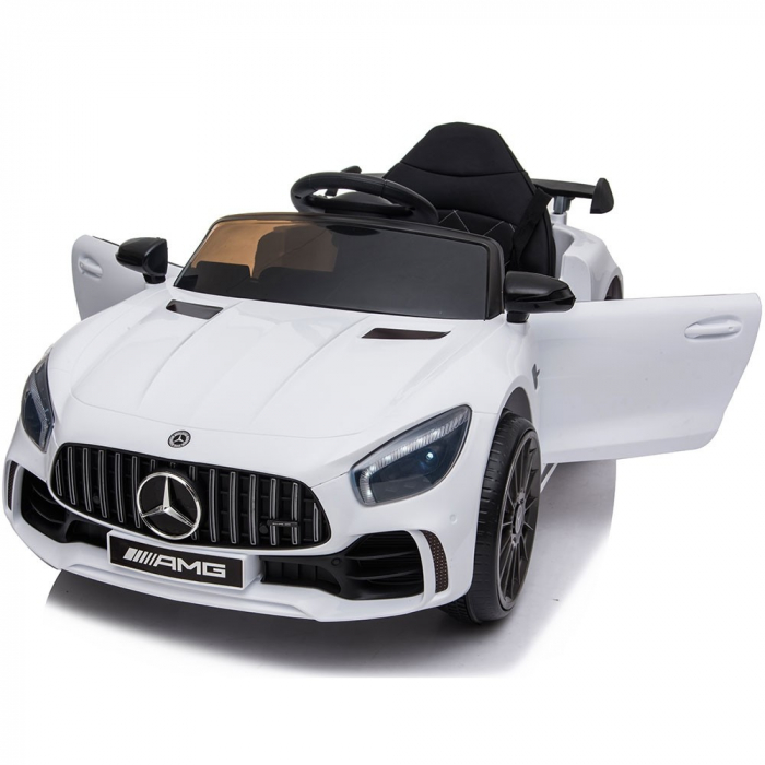 Masinuta electrica copii 3 ani+, alba, Mercedes Benz AMG [9]