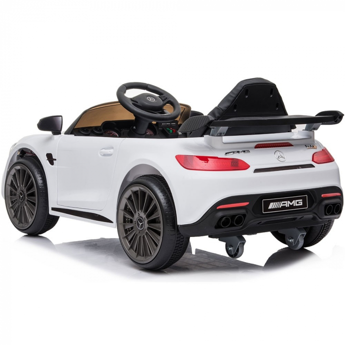 Masinuta electrica copii 3 ani+, alba, Mercedes Benz AMG [4]