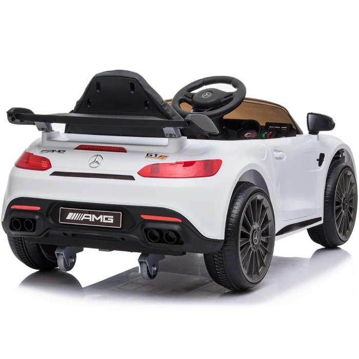 Masinuta electrica copii 3 ani+, alba, Mercedes Benz AMG [6]
